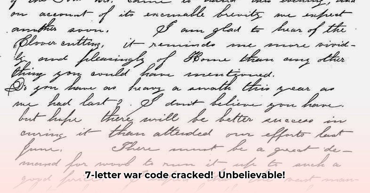 in-de-war-7-letters